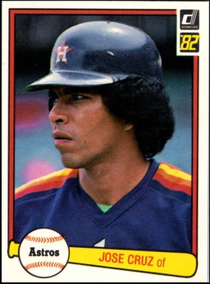 1982 Donruss - Jose Cruz #244 - Image 1 of 2