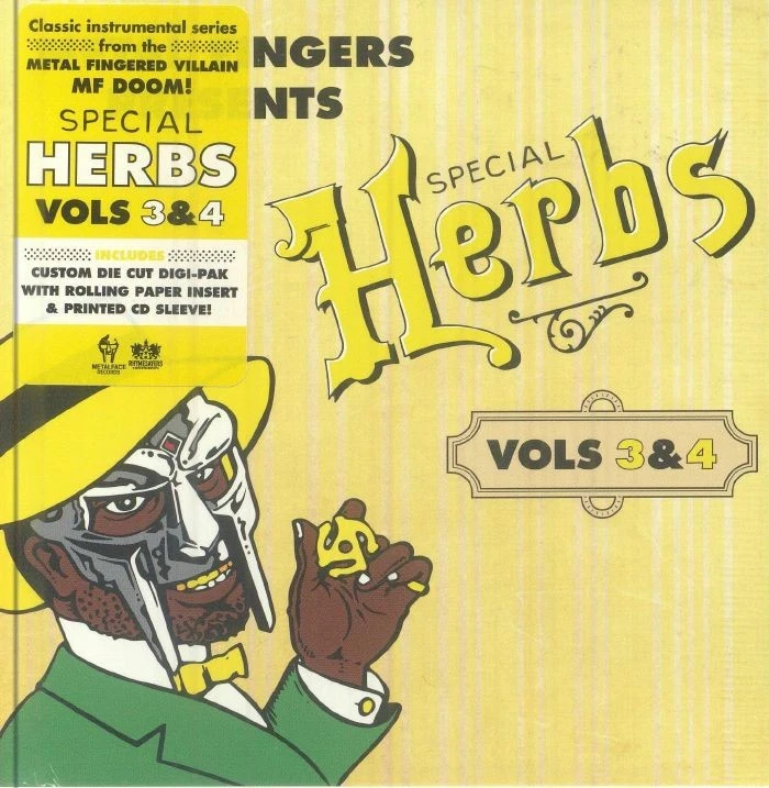 MF DOOM - Metal Fingers Presents: Special Herbs Vol 3 & 4 - CD - Image 1 of 1