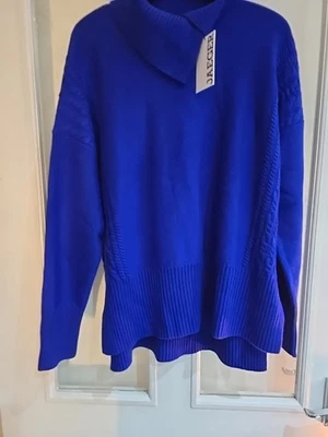 JAEGER Bright BLUE  Ladies Jumper Size M - Image 1 of 4