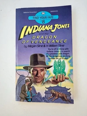 INDIANA JONES AND THE DRAGON OF VENGEANCE, Megan Stine Choose Your Own Fate - Image 1 of 4