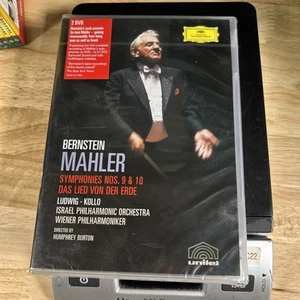 Leonard Bernstein Mahler Symphonies Nos. 9 & 10 BRAND NEW SEALED 2 DVD 2005 RARE - Picture 1 of 2