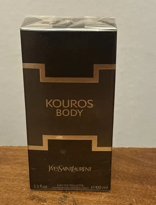 BODY KOUROS 3,3 OZ 100 ML EDT SPRAY POR YVES SAINT LAURENT YSL PARA HOMBRES NUEVO SELLADO Foto 1 de 4