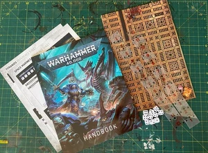 Warhammer 40000 10. Edition Starterpaket, Introbuch, Brett, Würfel und Lineale. - Bild 1 von 1