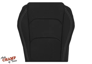 2016-2024 Chevy Camaro LT LT1 LS RS SS-Driver Side Bottom Cloth Seat Cover Black - Picture 1 of 18