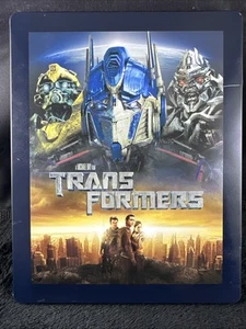 Transformers 2007 Blu-Ray SteelBook Best Buy Exclusive 2014 TESTED!!! - Imagen 1 de 5