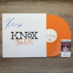 Knox Morris Autografato The EP Vinile Record LP Arancione Firmato JSA - Foto 1 di 6