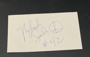Nykesha Sales Signed/Auto 3x5 Index Card Uconn Huskies 1995 National Champs! TTM - Picture 1 of 1