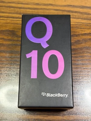 ¡GENUINAMENTE NUEVO y SELLADO! BlackBerry Q10 - 16 GB - Negro (Desbloqueado) - ¡RARO! Foto 1 de 4