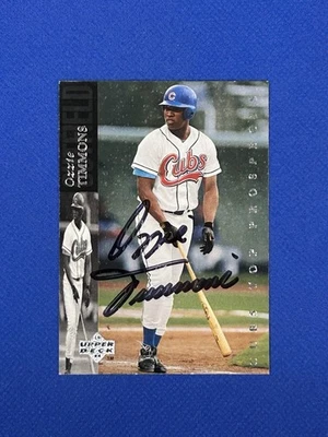 Ozzie Timmons Signed 1994 Upper Deck Minors Card #180 Auto Cubs Autograph - Image 1 of 3