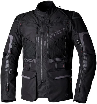 RST Pro Series Ranger CE Mens Textile Motorcycle Jacket Black - Image 1 of 2