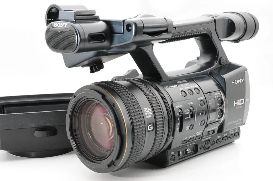 SONY HDR-AX2000 Professional Full HD Camcorder 20x Optical Zoom For parts as is - Image 1 of 4