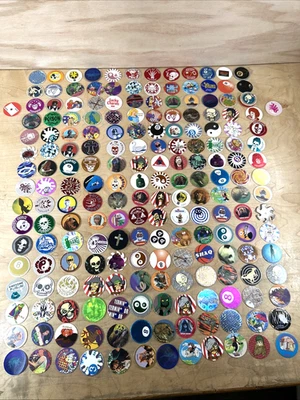 POGs Milk Caps Slammers Vintage 1990s And Newer Assorted Large Lot 194 As Seen - Image 1 of 4