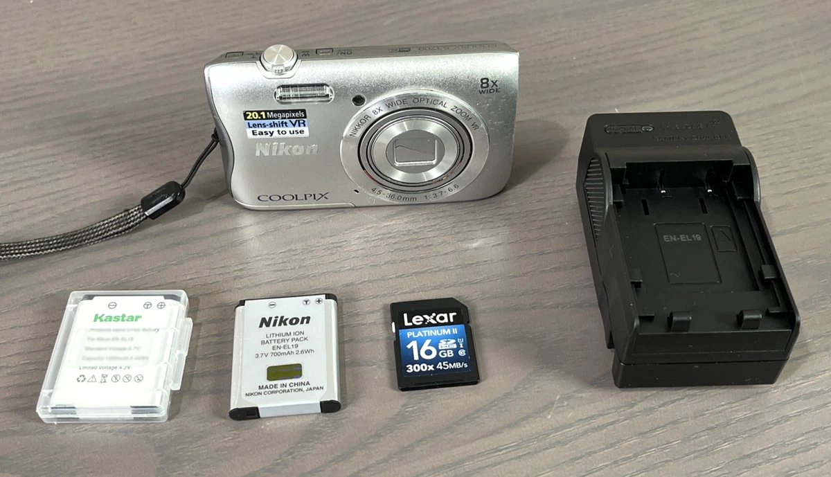 Nikon Coolpix S3700 Digital Cameras for Sale | Shop New & Used