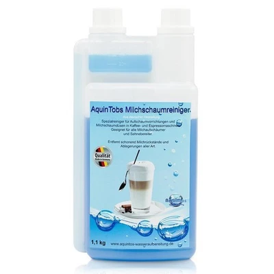 AQUINTOS WASSERAUFBEREITUNG Milchsystem Reiniger passend für Jura 62536 Milchschäumer Cool Control 1000ml