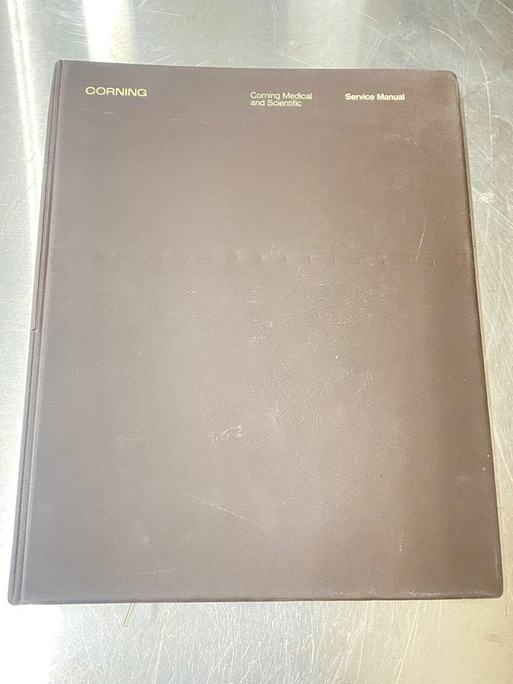 Fotômetro de chama Corning 450 - Guia do usuário / Manual de instruções - Imagem 1 de 4