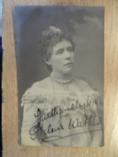 HELENA WATKIS 1915, THEATRE -  SIGNED REAL PHOTO.POSTCARD