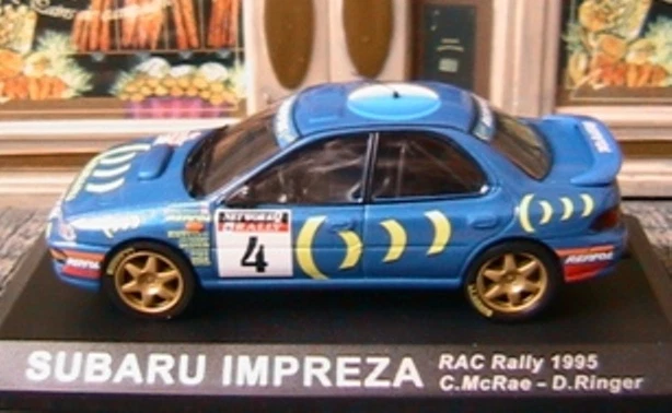 SUBARU IMPREZA RAC RALLY 1995 1/43 COLIN MCRAE D RINGER IXO ALTAYA RALLY - Immagine 1 di 1