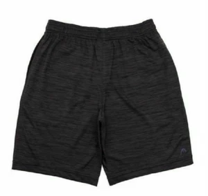 HEAD Brand Boys Athletic Shorts Black Heather , Size Medium (10-12) - Picture 1 of 2