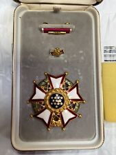 Legion of Merit Chief Commander Cased Set 1973 issue