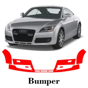 Front bumper PreCut PPF Paint Protection Film For Audi TT 2008-2010 - Picture 1 of 6