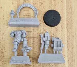 Warhammer 40k: Minotaur Space Marine With Heavy Bolter Forge World OOP - Picture 1 of 2