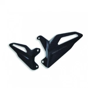 Ducati Panigale V4&Streetfighter V4 Carbon Heal Guards 96981061A NEW O.E.GENUINE - Picture 1 of 5