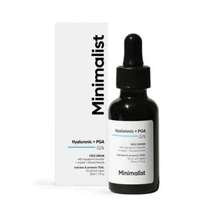 Minimalist Hyaluronic Acid+PGA 2% Face Serum - Hydrates, Reduces Fine Lines 1 Oz - Picture 1 of 5