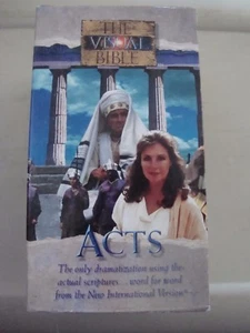 The Visual Bible 1984 ACTS The only dramatization using actual Scriptures 4 VHS - Bild 1 von 4