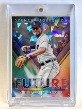 Spencer Torkelson Rookie Cracked Ice Refractor 2021 Bowman's Best Future BFV-1
