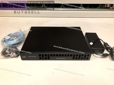 Cisco ISR4221-AX/K9 + FL-4220-PERF-K9 (throughput) ISR4221-SEC/K9 SECURITY APPX - Image 1 of 4