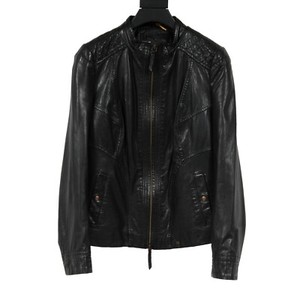 hugo boss leather jacket womens sale