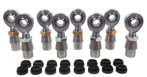 KIT DE 4 ESLABONES CROMOLY 1/2 X 3/4-16 JUNTA HEIM 1/2 ALUMINIO CONO ESPACIADOR TAPÓN .095 - Imagen 1 de 8
