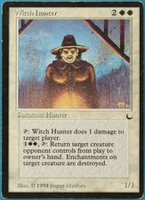 Witch Hunter The Dark HEAVILY PLD White Rare MAGIC CARD (ID# 194669) ABUGames