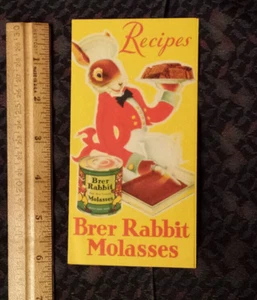 Vintage 1933 BRER RABBIT MOLASSES Recipes booklet/brochure - Picture 1 of 4
