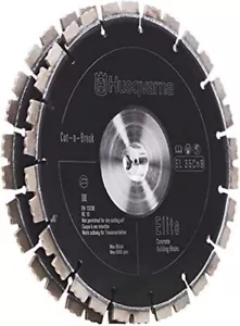 Husqvarna EL 35 CnB Lame diamantate taglio N rottura 9" - Argento - Foto 1 di 2