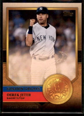 2012 Topps Golden Greats Derek Jeter #GG-28 New York Yankees - Image 1 of 2
