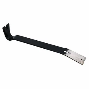 15” Flat Nail Pry Bar Utility Puller Crowbar Lever with Nail Removal Slots 2pc - Picture 1 of 3