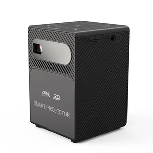 4K Mini Projector 1080P 3D WiFi Bluetooth Video Home Theater Android 9.0 - Picture 1 of 15