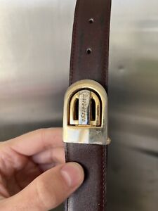 vintage burberrys belt