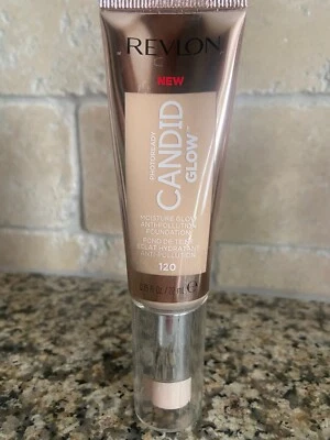 Revlon Candid Glow Foundation New sealed shade 120 buff (discon't) - Image 1 of 4