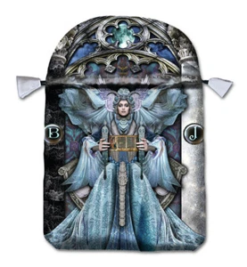 Illuminati Satin Tarot Card Bag Pouch - Picture 1 of 1