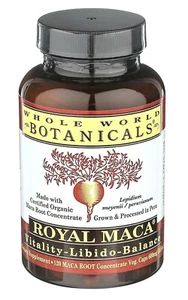 Whole World Botanicals Royal Maca Vitality 120 Caps - Picture 1 of 4