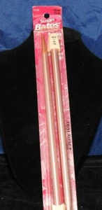 Susan Bates Silvalume Knitting Needles 15 US 10 mm 10 Inches. NEW - Picture 1 of 3