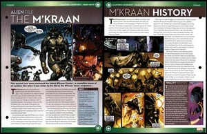 The M'Kraan - Alien File #MK-01 Overview - Cosmic Marvel Fact File Page - Picture 1 of 1