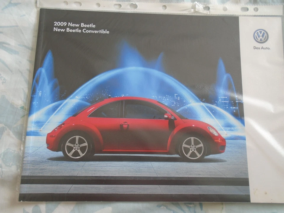 Volkswagen Beetle & Beetle Convertible brochure 2009 USA market - Image 1 of 1