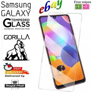 For Samsung Galaxy A03 A23 A13 A73 A42 A70 A91 Tempered Glass Screen Protector - Picture 1 of 5