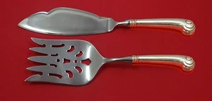 Onslow by Tuttle Sterling Silver Fish Serving Set 2 Piece Custom Made HHWS - Picture 1 of 1