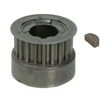 Crankshaft pulley & key for Citroen Berlingo Peugeot 206 306 1.9D DW8 - Image 1 of 1