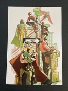 Avengers #678 COVER - Marvel Comic Book Poster 8.5X11.5 Del Mundo - Picture 1 of 1
