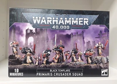 Warhammer 40000 Black Templars PRIMARIS CRUSADER SQUAD single models
